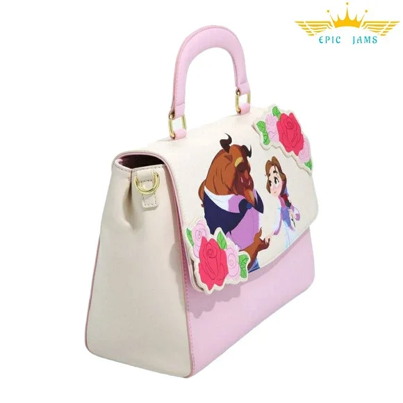 Loungefly Disney Beauty and the Beast Stroll Handbag New - Picture 2 of 4
